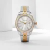 Men Watch Horloges van hoge kwaliteit 31/36/41 mm automatische beweging roestvrijstalen diamant mechanische pols horloge dagelijkse waterdichte Montre de Luxe Womens Watch Designer