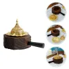 Burners Burner Holder Censer Bakhoor Decorative Charcoal Long Cone Handle Aromatherapy Muslim Arab Stick Coil Stand Diffuser