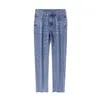 2023 Frühling Sommer Slim Fit Stretch Denim Jeans Premium Kleidung Nostalgische Casual Hosen Neue Vintage Leichte Hosen B7EK #