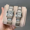 French Series Kajia Quartz Men's and Women's Tank Square Watch