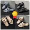 GAI-Schuhe, Baumwollgefühl, dicke Sohlen, Herren-Sandalen, Atmungsaktivität, cooles modisches Skelett, Totenkopf-Designer, personalisierbar, großformatig, Punk-Lüftung, Größe 40–45