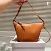 Branco Único Senhora Francês Loe Crossbody Designer Capacidade 2024 Mulheres Hobo Bolsas De Ombro Underarm Hammock Grande Saco Leve Bolsa Clássica Estilo IQ6Z