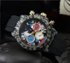 Quartz Watches mens watch designer watches high quality quartz watch fashion watch couple watch luxury Classic full function 6-pin rubber sapphire glass watch