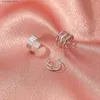 Ear Cuff Ear Cuff Nouveau 3Pcs / Set Mode Simple Lisse Boucle D'oreille Clip Boucles D'oreilles Adaptées Aux Femmes Boucles D'oreilles Non Perforées Bijoux Exquis Cadeaux Y240326