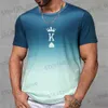 Heren T-shirts Heren T-shirt 3D-printen Retrostijl Letterprint T 2023 Zomer Oversized T-shirt voor mannen Mode Korte Slve O-hals Tops T240325