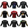 Vente chaude personnalisée Cody Lundin Lutte BJJ Jiu Jitsu R Guard pour hommes 3D Sublimati Tattoo Tight Lg Sleeve kickBoxing Jersey 05em #