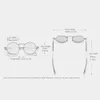 WIMN Lenti rotonde polarizzate Steampunk Occhiali da sole vintage Occhiali da sole da uomo Occhiali da guida da uomo UV400 Unisex 240325