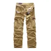 Pantalon cargo homme camouflage tactique Cott pantalon pantalons décontractés hommes Cargo Joggers Multi poche pantalon militaire droit V20X #