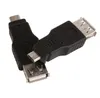 Whole 50pcsLot USB 20 A Female To Micro USB B 5 Pin Male F M Converter Cable Adapter9646047