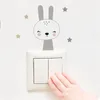 Window Stickers Decorative Home Decoration 10 10cm Wall Animal Sticker Room Cute Decorations Switch