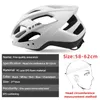 XTIGER Fahrradhelm Herren Damen LED-Licht Straße Mountainbike Fahrrad wiederaufladbare Krempe Design 240312