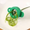 Nuovo trituratore facile per affettare cipolla verde Fiore di prugna Tagliare cipolla verde Trafilatura per trituratore di verdure superfine Accessori da cucina