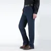 Heren Slim Fit Stretch Jeans Skinny Jeans voor Mannen Distred Rechte Pijpen Fi Comfort Flex Taille Chino Broek Mannen Slim Fit a1L8 #