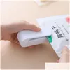 Bag Clips Mini Heat Sealer Hine Package Bags Thermal Plastic Food Closure Portable Sealing Packing Kitchen Accessories Drop Delivery Otr3J