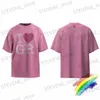 メンズTシャツダイヤモンドグレイルトークI LOVE GR Tシャツ男性女性特大のトップTS TシャツT240325