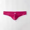 Underpants Uomini Slip a maglia traspirante trasparenti mutandine comode cuscine