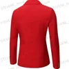 Herrenanzüge Blazer Herrenanzugjacke 2023 Herbst Neue hochwertige Farbverlaufsanzugjacke Herrenmode Kleidung Slim Fit Jacke Heißer Verkauf T240326