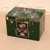 Lådor Xmas Music Box Innovative Merry Christmas Tiny Musical Box Safe Christmus Music Box Christmas Ornament Musical Box For Gift