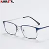 Lunettes de lecture purs hommes femmes multifocal progressive bien près des lunettes de lunettes presbytes de blocs de lunettes bleues