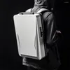 Ryggsäck män anti-stöld 17,3 tums bärbar dator PC Hard Shell Game Notebook USB Vattentäta ryggsäckar Travelar Pack för manlig