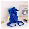 Plush Backpacks Big Belly Sonic P Toys Backpack Stuffed Animals Garten Baby Anti-Lost Schoolbag Childrens Gifts Drop Delivery Dh0Eo