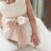 Bébé fille princesse vintage robe sans manches infantile