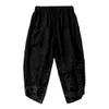 Męskie czarne spodnie Hip Hop Streetwear Sport Sports 6xl Harem Pants Joggers Spodery V3jp#