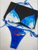 BIKINI Summer Designer damski garnitur Bikini Seksowne przezroczyste zawiesiny kostium kąpielowy w kształcie gwiazdy stroju kąpielowego damskie sukienka na plażę ubrania damskie