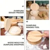 Baking Tools Manual Dough Tortilla Press Pastry Skin Mold Wooden Dumpling 1pc Maker Bun Corn Roller Kitchen