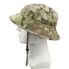 Cappelli a tesa larga Cappelli a secchiello Cappellini a sfera Multi cam tattica pistola ad aria compressa secchiello da cecchino Cappello Boonie accessorio militare cappello estivo da uomoC24326