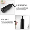 Garrafas de armazenamento 4 pçs shampoo garrafa bomba dispensando viagem mão dispensador de sabão vazio recipientes recarregáveis imprensa de plástico