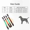 Kołnierze światło wzór dla psów fajne USB ładowanie obciążenia psa Pies Pies Antilost Naszyjnik Zabawne produkty dla zwierząt domowych