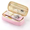 Cosmetic Bags Pocket Pen Pencil Case Fold Stationery Items Storage Bag Organizer For Travel Student School Make Up