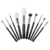 Jessup 10pcs Makeup Brushes Set Beauty tools Make up Brush Cosmetic Foundation Powder Definer Blending Eyeshadow Wing Liner 240314