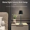 Tischlampen, kabellose Lampe, 4000 mAh, tragbarer LED-Schreibtisch, 3 Farben, stufenloses Dimmen, Lesen, Touch-Steuerung für Wohnzimmer, Wohnheim