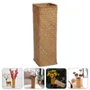 Vases Vintage Decor Long Flower Vase Tall Rattan Bottle Basket Tulip Small For Flowers