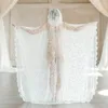 أمومة POGARATION PROP Long Lace Dress Cape Boho Po Maternity Po Shooting Dress See من خلال فستان الحمل الدانتيل 240315