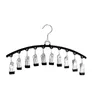 Hangers Multi Clip Hanger Yoga Broek Organizer Closet Ruimtebesparende legging voor met 10 clips