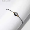 Chevilles nouvelles mode créative trkiye collier de corde tissée à l'œil noir