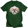 Polos męski online Kawaii Shitzu Dog T Shirt Men Cute Shih Tzu T-shirt Mężczyzna Lovely Shihtzu na wyprzedaż miłośników Team Tee Tee Tee Tee