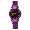 Butterfly Starry Sky Fashion Digital Watch MANTAL MANAZ LAZY ABSORBLABLE ÉDITION DES FEMMES ION STONE