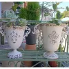 Vasi centrotavola Trofeo campione vintage Vaso per fiori in metallo Urna Fioriera Decorazione per la casa e il giardino