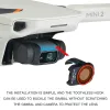 Tillbehör Nya DJI Mini 2 -kameralinsfilter för DJI Mavic Mini 1/2/SE Drone Filter Set UV ND CPL 4/8/16/32 NDPL Accessories