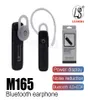 M165 اللاسلكي الستيريو بلوتوث سماعات سماعة الأذن MINI اللاسلكي Bluetooth يدوي Universal لجميع phone711546