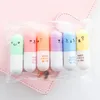 6 Pcslot Capsules Styling Highlighter Vitamin Pill Highlight Marker Color Pens Office Stationery School Supplies 240320