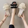 Zapatos de vestir L Zapatillas de mujer Sandalias planas de verano Diapositivas 2024 Tendencia coreana Chanclas de playa Tacones