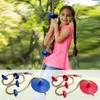 حبل Jungle Gym Climbing مع منصات وملحقات أرجوحة للياقة البدنية للقرص Swing Set Toy Swing Swing Sent Toy 240318