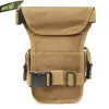 Bags Hot Tactical Drop Leg Bag Outdoor Sport Ride Leg Bag Military Waist bag Hunter Weapons Waterproof Drop Thigh Pouch MultiPurpose