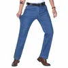 Été Fi Jean pour hommes Denim Pantalon décontracté Homme 2022 Pantalon Pantalon de survêtement Plus Taille Mer Pleine longueur Printemps Élastique MOOWNUC g1qh #