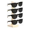 Decorative Plates Solid Wood Miss Display Shelf Eye Glass Holder Stands Bamboo Sunglasses Organizer